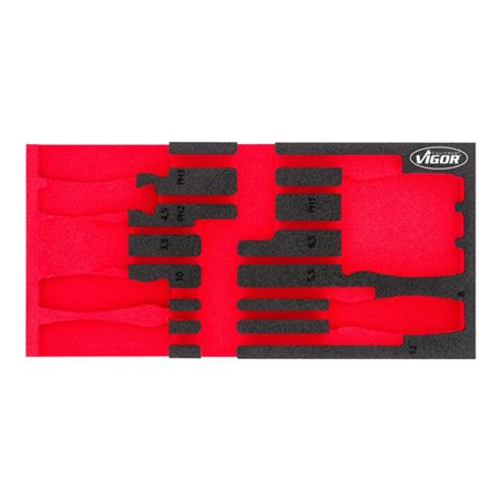 VIGOR Weichschaum-Einlage, leer V5068-L