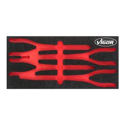 VIGOR Weichschaum-Einlage, leer V4995-L