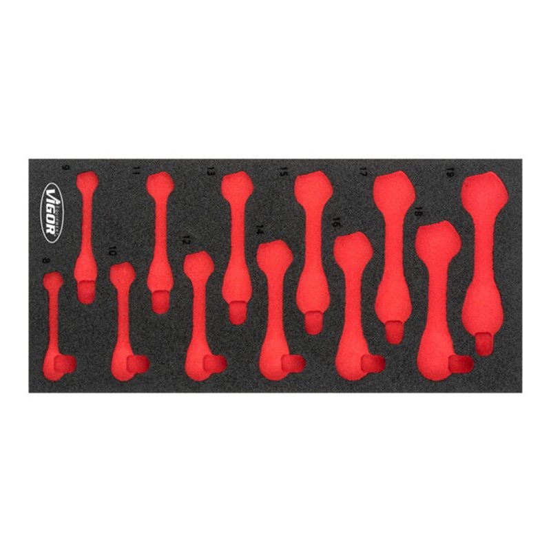 VIGOR Weichschaum-Einlage, leer V5075-L