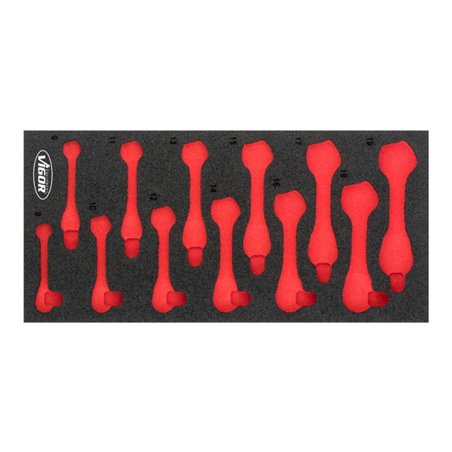 VIGOR Weichschaum-Einlage, leer V5075-L