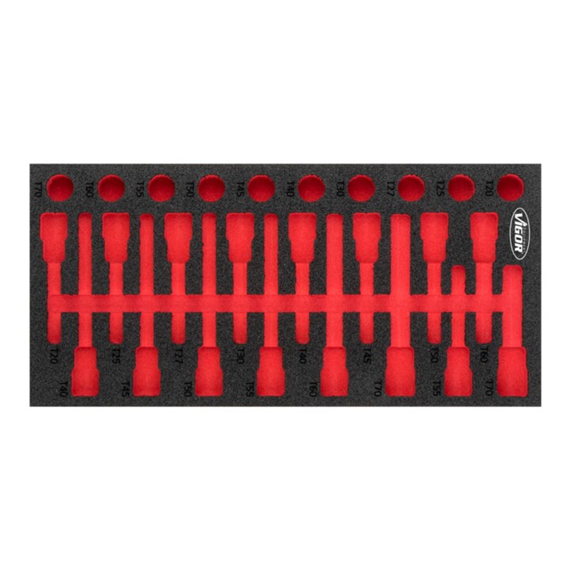 VIGOR Weichschaum-Einlage, leer V5095-L