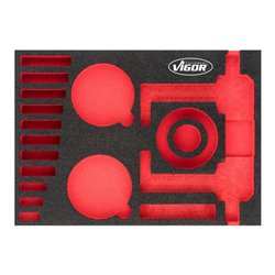 VIGOR Weichschaum-Einlage, leer V4906-L