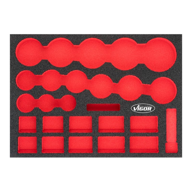 VIGOR Weichschaum-Einlage, leer V5066-L