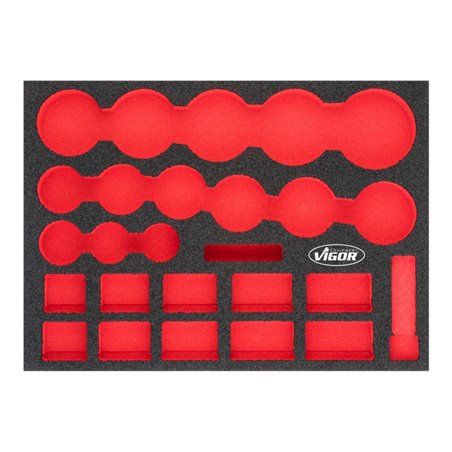 VIGOR Weichschaum-Einlage, leer V5066-L