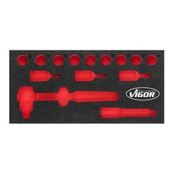 VIGOR Weichschaum-Einlage, leer V5011-L