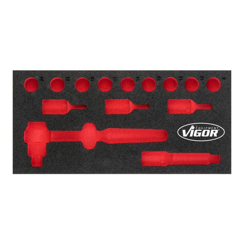 VIGOR Weichschaum-Einlage, leer V5011-L