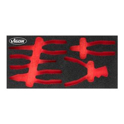 VIGOR Weichschaum-Einlage, leer V5015-L