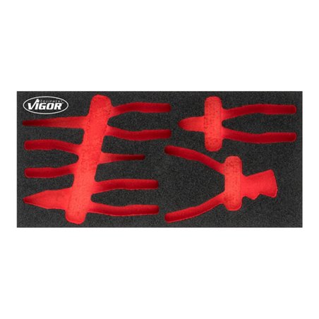 VIGOR Weichschaum-Einlage, leer V5015-L