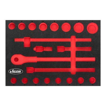 VIGOR Weichschaum-Einlage, leer V5109-L