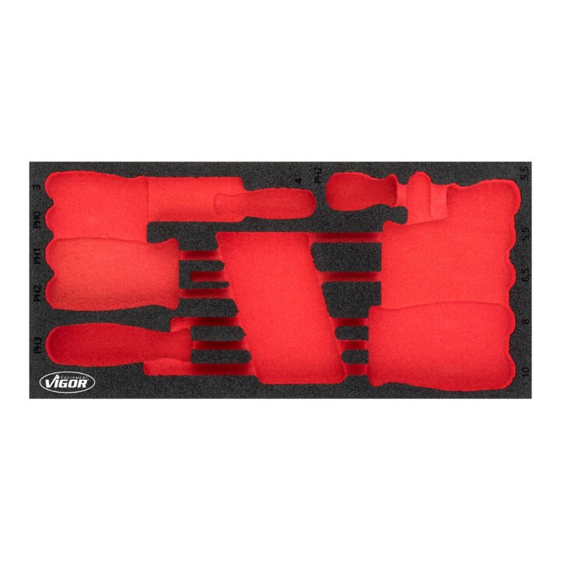 VIGOR Weichschaum-Einlage, leer V4989-L