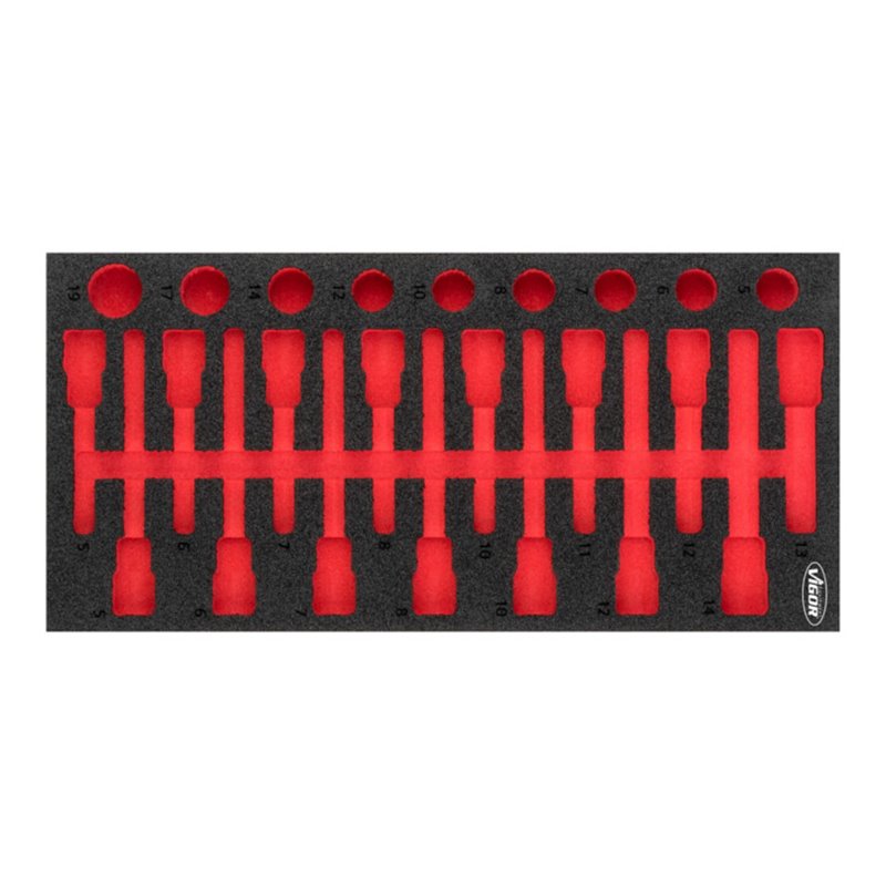 VIGOR Weichschaum-Einlage, leer V5097-L