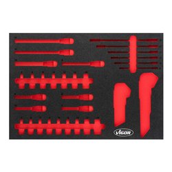 VIGOR Weichschaum-Einlage, leer V5173-L