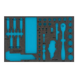 HAZET 2K-Weichschaum-Einlage 163-466L