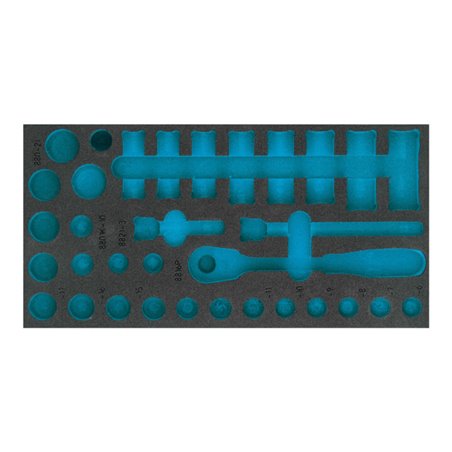 HAZET 2K-Weichschaum-Einlage 163-483L