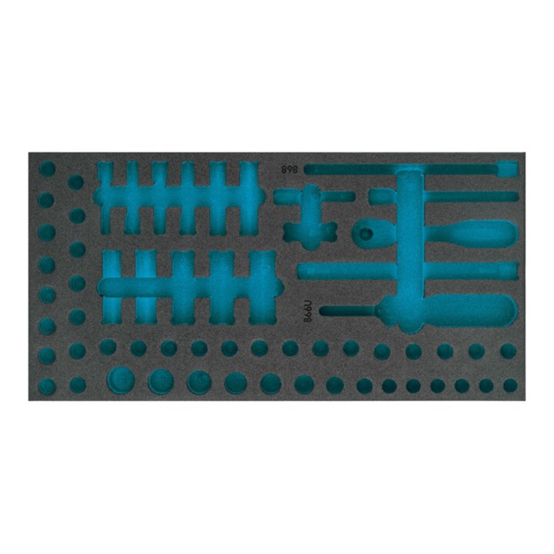 HAZET 2K-Weichschaum-Einlage 163-490L