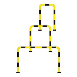 Moravia Rammschutz-Bügel Black Bull SWING für außen zum Aufdübeln 1240 x 750 mm