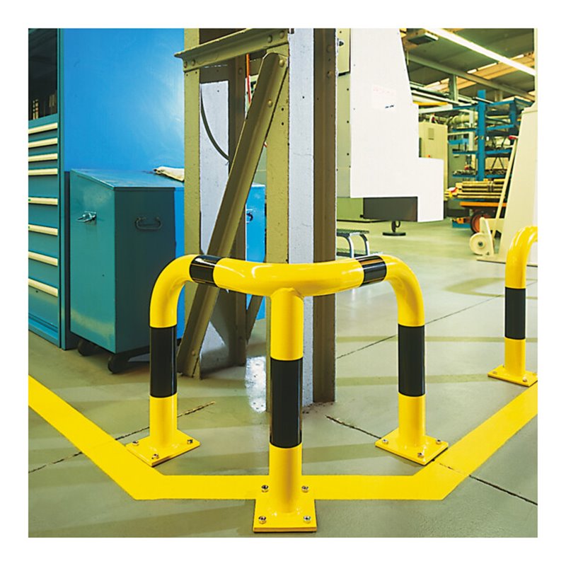 Moravia Eckrammschutz-Bügel Black Bull für außen zum Aufdübeln 350 x 600 x 600 mm