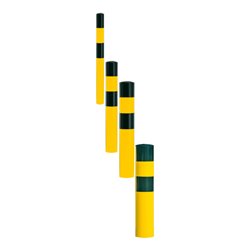 Moravia Rammschutz-Poller XXL Stahl schwarz/gelb 273 x 1600 mm