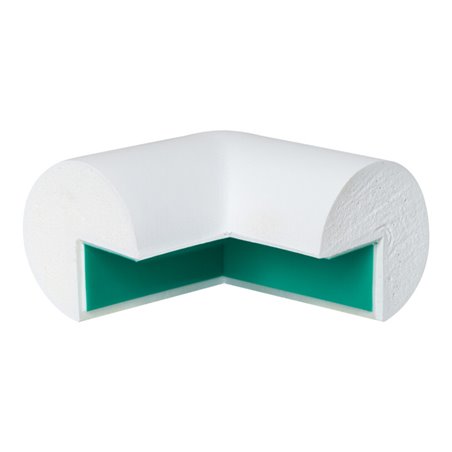 Moravia Prallschutz MORION Kreis Kantenschutz 40 x 40 Außenecken zweischenklig weiß