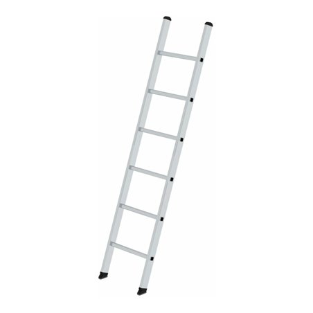 MUNK Aluminium-Sprossen-Anlegeleiter ohne Traverse