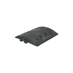 Moravia Fahrbahnschwelle TOPSTOP 5-RE Normelement schwarz 500 x 500 x 70 mm