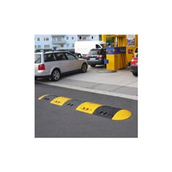 Moravia Fahrbahnschwelle TOPSTOP 5-RE Normelement schwarz 500 x 500 x 70 mm