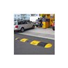 Moravia Fahrbahnschwelle TOPSTOP 5-RE Normelement schwarz 500 x 500 x 70 mm
