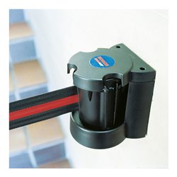 Moravia Wandgurt MORION schwarz/rot/schwarz Gurtlänge 3000 mm