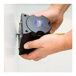 Moravia Wandgurt MORION magnetisch gelb/schwarz schraffiert Gurtlänge 3000 mm