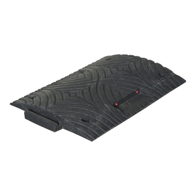 Moravia Fahrbahnschwelle TOPSTOP 20-RE Normelement schwarz 400 x 500 x 50 mm