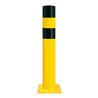 Moravia Rammschutz-Poller XXL Stahl schwarz/gelb 273 x 1200 mm zum Aufdübeln