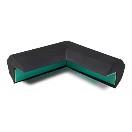 Moravia Prallschutz MORION Trapez Kantenschutz 40/40 Außenecke zweischenkelig schwarz