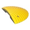 Moravia Fahrbahnschwelle TOPSTOP-5-RE Abschlusselement mit Nut gelb 500 x 250 x 70 mm