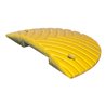 Moravia Fahrbahnschwelle TOPSTOP-20-RE gelb Abschlusselement mit Nut 400 x 200 x 50 mm(L x B x H)