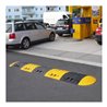 Moravia Fahrbahnschwelle TOPSTOP-20-RE gelb Abschlusselement mit Nut 400 x 200 x 50 mm(L x B x H)