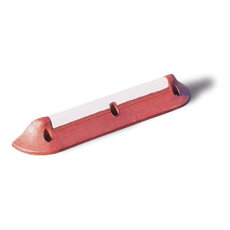 Moravia Bordsteinaufkantung rot weiß reflektierend 750 x 120 x 90 mm + Dübelmaterial