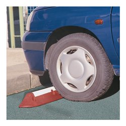 Moravia Bordsteinaufkantung rot weiß reflektierend 750 x 120 x 90 mm + Dübelmaterial