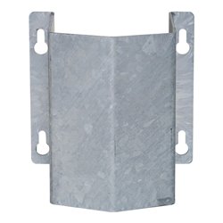 Moravia Rohrschutz klein 300 zur Wandmontage 300 x 292 x 230 mm Stahl feuerverzinkt