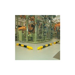 Moravia Rammschutz-Balken schwarz/gelb 76 x 3,0 mm 400 mm lang