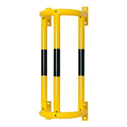 Moravia Rohrschutz Groß 1000 schwarz/gelb 1000 x 350 x 300 mm mit Wandplatten
