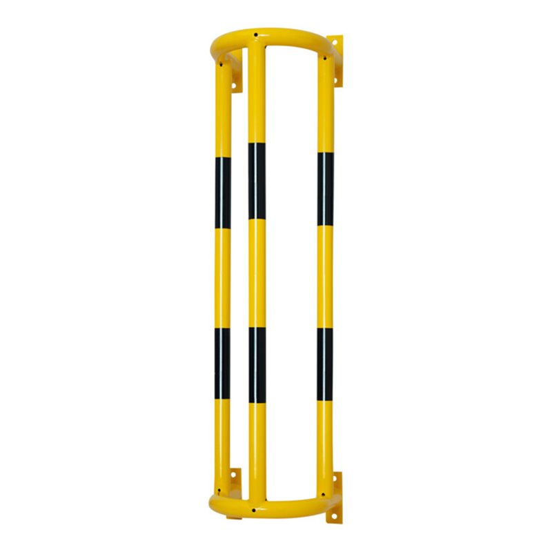 Moravia Rohrschutz Groß 1500 schwarz/gelb 1500 x 350 x 300 mm mit Wandplatten