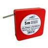 Helios Preisser Fühlerlehrenband 5 m x 13 mm in Plastikdose 0,005 mm