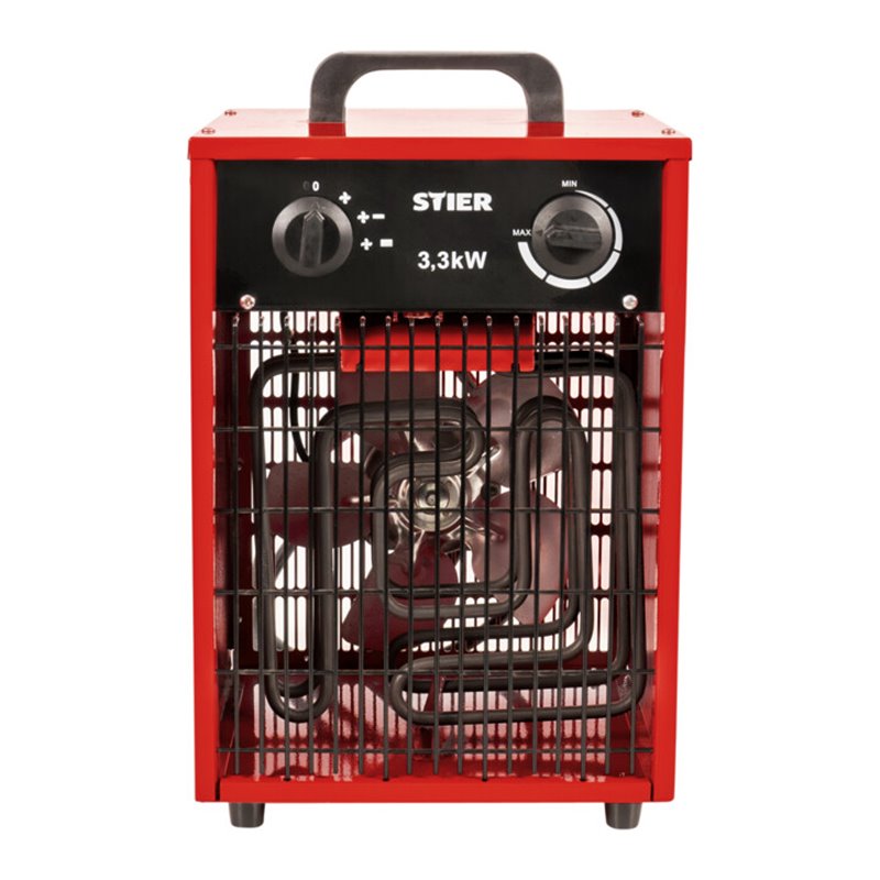 STIER Heizlüfter 3,3 kW 380 m³/h