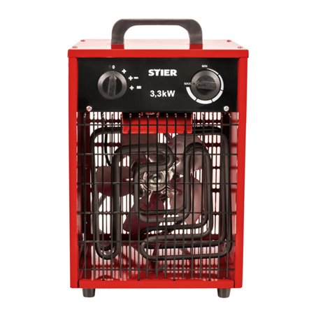 STIER Heizlüfter 3,3 kW 380 m³/h