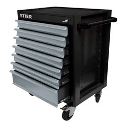 STIER Werkstattwagen BLACK-Edition, leer
