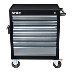 STIER Werkstattwagen BLACK-Edition, leer