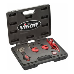 VIGOR Bördelgerät-Satz V5513 Anzahl Werkzeuge: 12