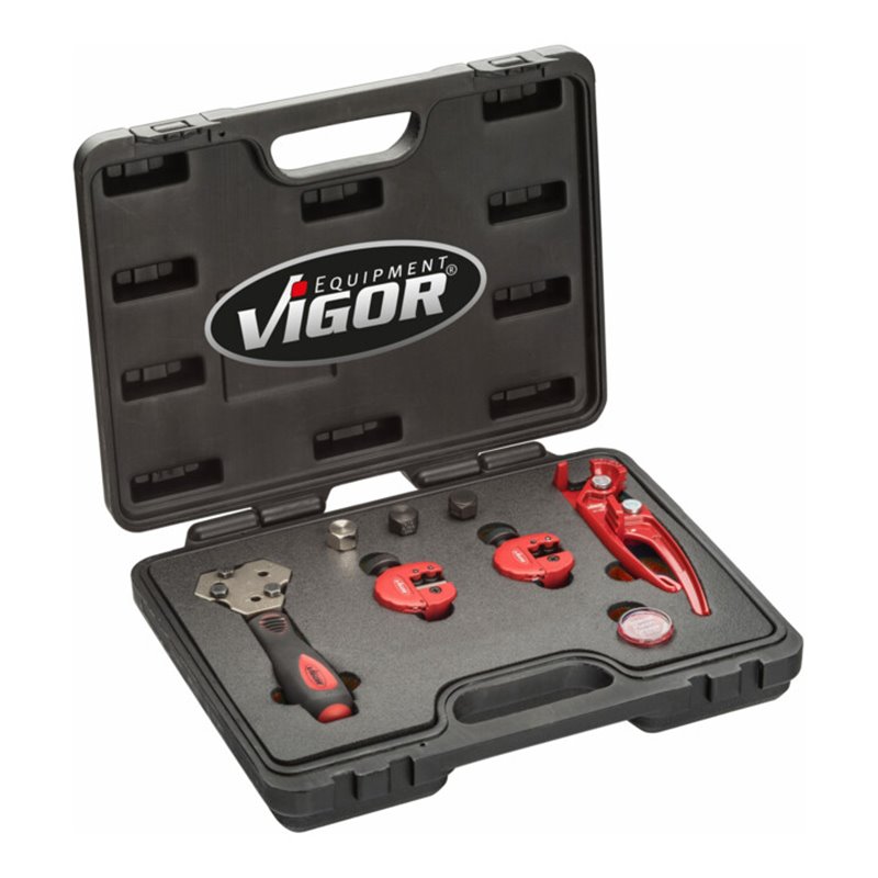 VIGOR Bördelgerät-Satz V5513 Anzahl Werkzeuge: 12