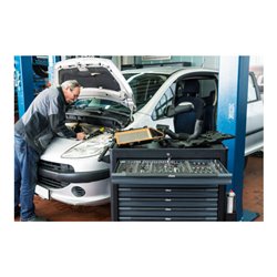 VIGOR Werkstattwagen VIGOR 1000 XL V5434 499 Werkzeuge