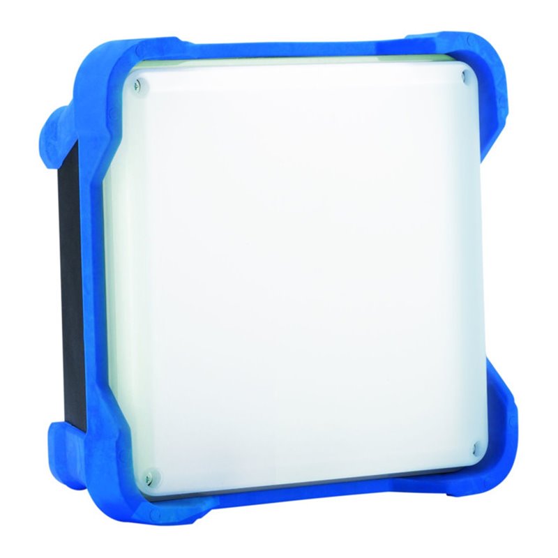 Arbeitsleuchte HEDI LEDCube, blau/schwarz, 35 Watt, IP44